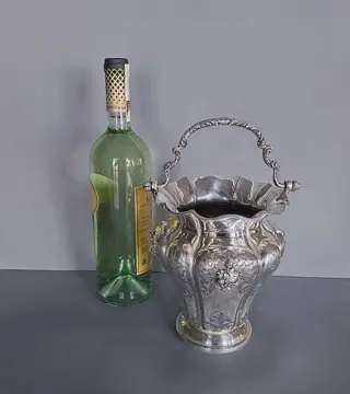 Heilige water emmer - Zilver - Begin 20e eeuw