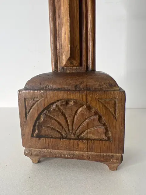 Pocket watch holder - (porte montre) - Hout - Tweede helft 19e eeuw