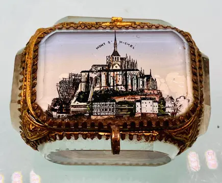 Luxe sieraden display - Napoleon III - Kristal, Messing - Eind 19e eeuw