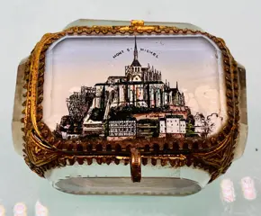 Luxe sieraden display - Napoleon III - Kristal, Messing - Eind 19e eeuw