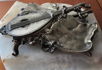 inktpot - Legering, kwarts - 20e eeuw