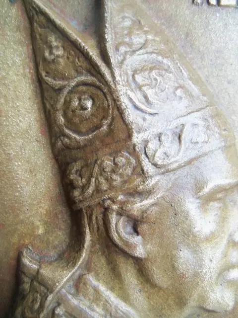 Léon Batardy e.a. - Plaquette (4) - Realist - Brons - 20e eeuw