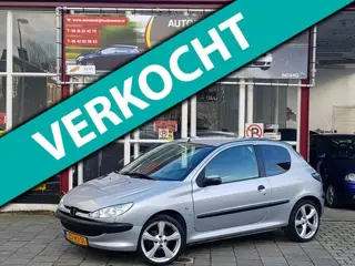 Peugeot 206 1.4 3D 1999 Grijs Sport 17"/LED-Light/VERKOCHT!