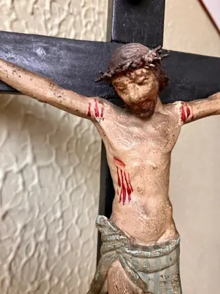 Crucifix - Hout - Tweede helft 19e eeuw