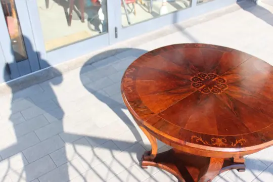 Salontafel - Empirestijl - Walnoot - Midden 19e eeuw