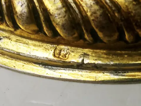 Grote Kelk Zilver 12 Lut (1) - Zilver verguld - Eind 19e eeuw