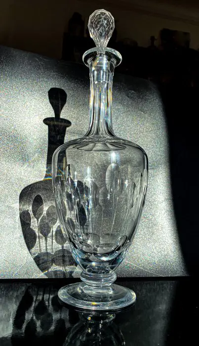 Val Saint Lambert - wijn karaf (1) - Kristal