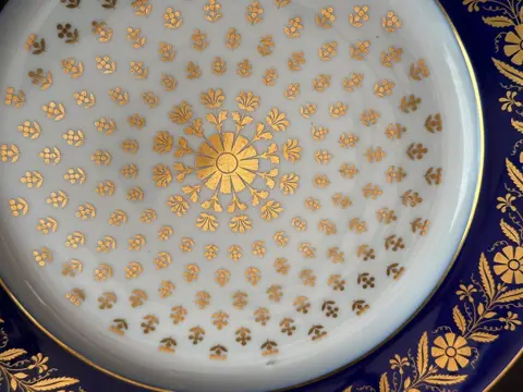 Sevres - Bord, Elysée Paleis - Porselein