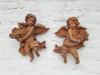 Wandsculpturen (2) - IJzer (gegoten) - recent