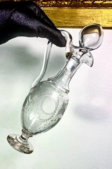 Baccarat m/St.Louis - kleine karaf (1) - Kristal