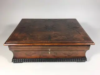 Juwelendoosje - Hout - Circa 1900