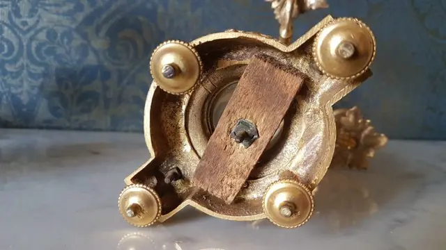 Kandelaar (2) - Brons (verguld) - Tweede helft 19e eeuw