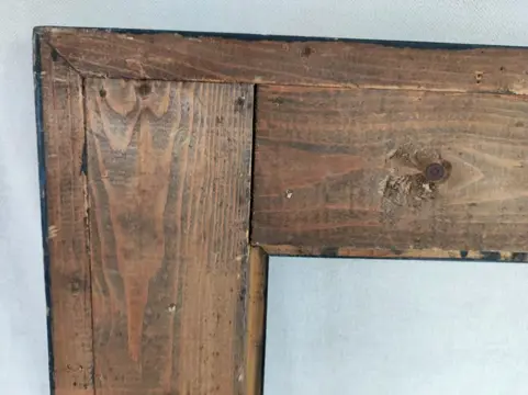 Originele Guilloche lijst - Hout - Begin 20e eeuw