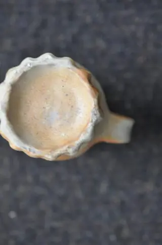 Siegburg trechterbeker (1) - Aardewerk