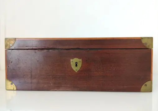 Schrijfkist - Mahonie - Eind 19e eeuw