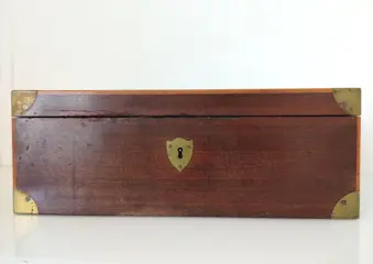 Schrijfkist - Mahonie - Eind 19e eeuw