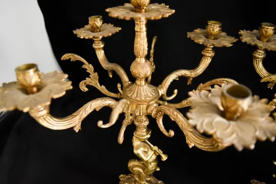 Kandelaar - Brons - 20e eeuw