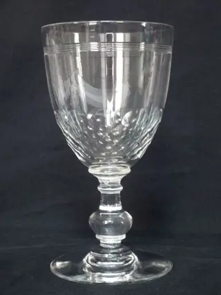 Baccarat - 6 wijnglazen Chauny model 12,1 cm - Kristal