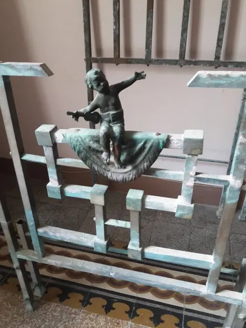 Bed (2) - Messing - Eind 19e eeuw