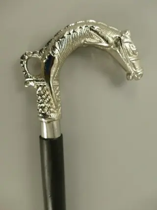 Wandelstok - Messing - 20e eeuw