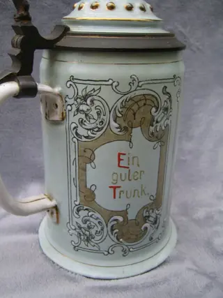 Bierpul Bierpul Zeldzaam Nooit gezien !! - Emaille, metaal - 1900