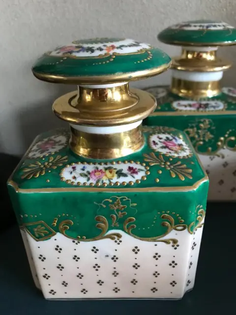 Jacob Petit-stijl theebusjes (2) - Porselein