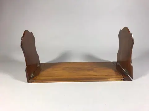 Boekenstandaard - Sorrento style - Olijfhout - Eind 19e eeuw