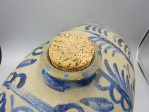 Antiek steengoed tonnetje (1) - Steengoed