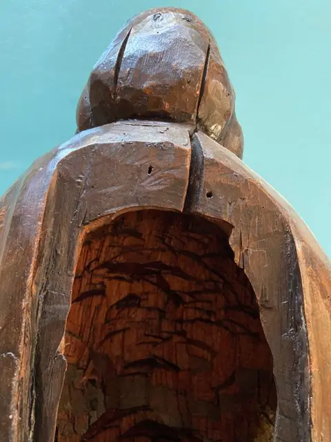 Beeld, Sint - Hout - 19e eeuw