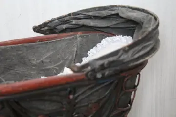 Poppenwagen - Victoriaans - Hout - 19e eeuw