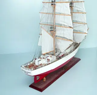 Modelschip Fryderyk Chopin/Polen (1) - Hout - Tweede helft 20e eeuw