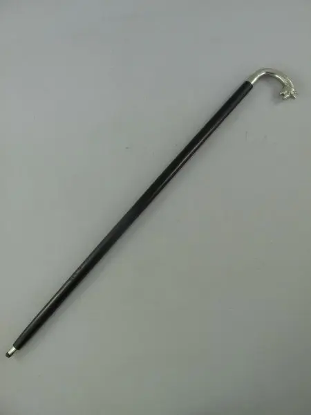 Wandelstok, Cat look - Art Deco stijl - Messing - 20e eeuw