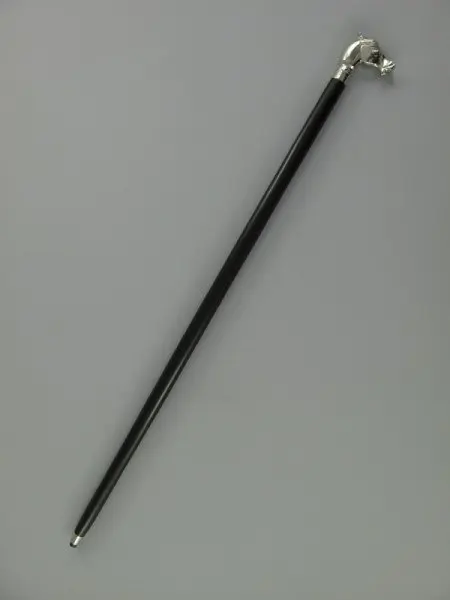 Paardbeeld wandelstok - Art Deco stijl - Messing - 20e eeuw