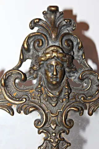 Antieke bronzen fotolijst. (1) - Art Nouveau - Brons