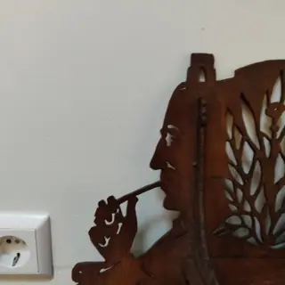 pijpenrekje (1) - Hout