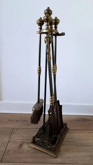 Haardstel (6) - Messing