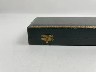 Gebaksschep/taartschep - met zilveren handvat - originele verpakking - .950 zilver