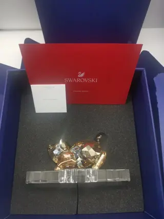 Swarovski - Aziatische iconen - Chinese dierenriem - Varkensgoud - 5371640 - In doos (1) - Kristal