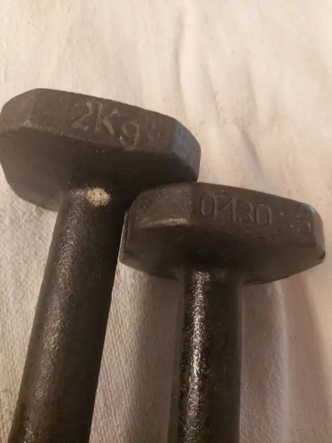 Eleiko - halters - IJzer (gegoten/gesmeed)