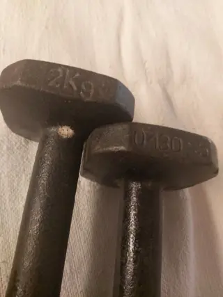 Eleiko - halters - IJzer (gegoten/gesmeed)