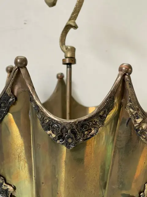 Antieke Paraplubak (paraplu vorm) - Messing