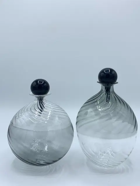 De Mio Giuliano - Flessen met doppen (2) - Glas