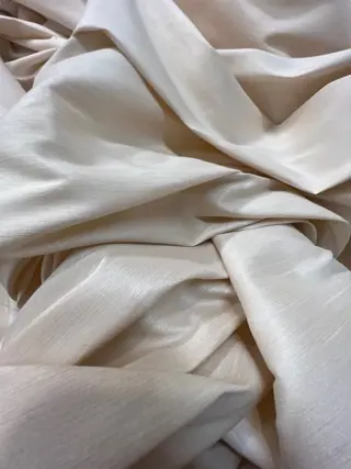 stof van zijdemix -600 x 150 cm - Hars/polyester, Zijde - 21e eeuw