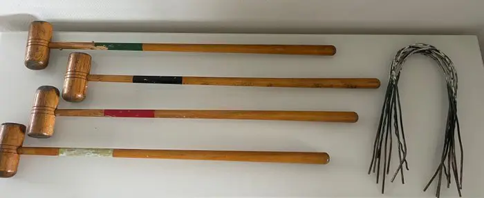 Homas - Antiek Croquet artikelen merk Homas (1) - Hout