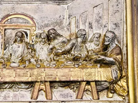 Opluchting Laatste Avondmaal - Tin