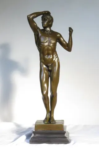 After Rodin - Beeld - Brons