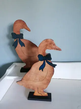 houten beelden op standaard pasen (2) - Hout