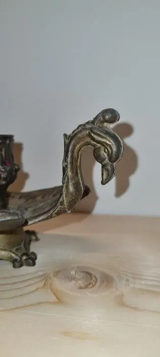 Bugie - Vintage messing kandelaar - gemaakt in Italië (2) - Messing