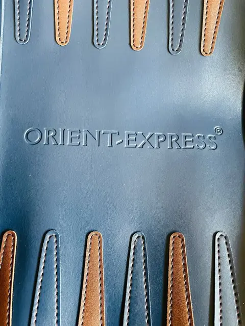 Orient Express - Backgammon (1) - Imitatieleer, acryl