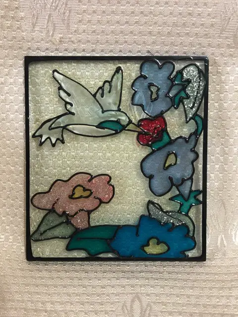 miniatuur glas-in-loodramen (4) - Glas (glas-in-lood)